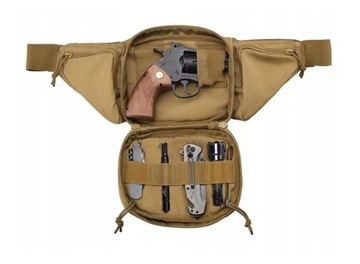 Тактическая военная туристическая поясная сумка Molle 2л