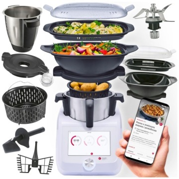 LIDLOMIX Monsieur Cuisine 2024 SMART 100% ORYGINAŁ ROBOT KUCHENNY SC Wi-Fi