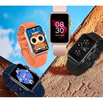SMARTWATCH Часы ЗВОНКИ Монитор артериального давления МЕНЮ PL