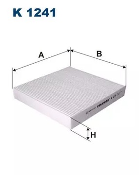 FILTRON FILTR KABINA K1241 CITROEN C-CROSSER