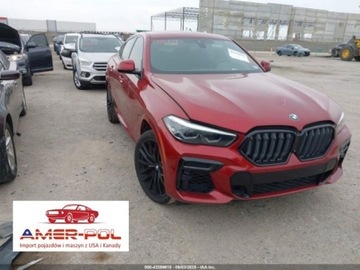BMW X6 G06 2023 BMW X6 Xdrive 40i 3.0 Benzyna 335KM