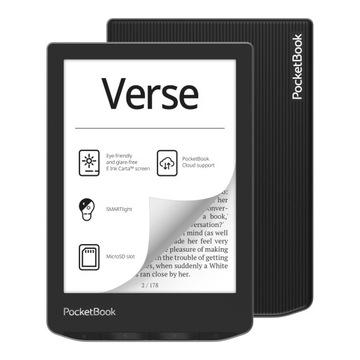 PocketBook Verse + футляр + 1100 электронных книг, ФВ