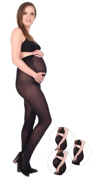 Колготки для беременных из МИКРОФИБРЫ плотностью 40 ден со вставками