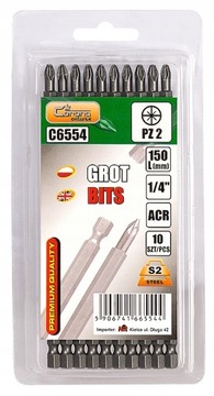 RICHMANN C6554 ZESTAW 10szt. BITÓW PZ2 150mm
