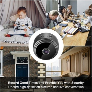 Kamera obserwacyjna A9 mini WiFi HD 1080p