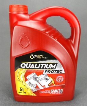 Синтетическое масло QUALITIUM PROTEC 5W30 5 л 5W-30