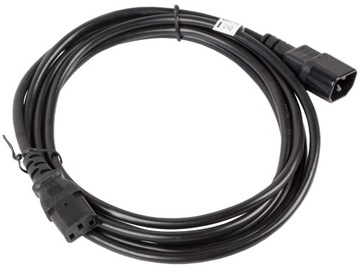 Удлинительный силовой кабель IEC 320 C13/C14, 3 м