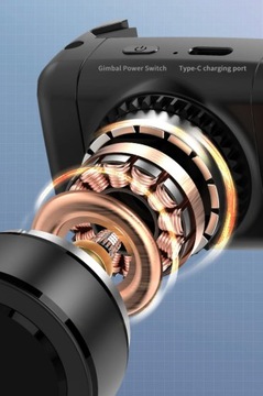 SELFIE STICK STABILIZATOR GIMBAL STATYW ZE ŚWIATŁEM Q18