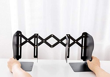 ПОДДЕРЖКА ДЛЯ КНИГ, РЕГУЛИРУЕМАЯ МЕТАЛЛ, ВОЗМОЖНОСТЬ РАСШИРЕНИЯ ДО 47 СМ