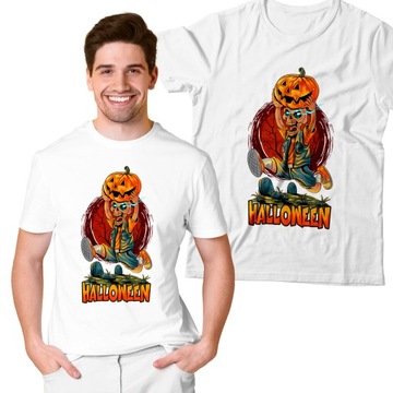 KOSZULKA NA HALLOWEEN MĘSKA T-SHIRT HORROR / XXL