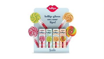 Детский блеск для губ «Улитки» CARAMEL CANDY