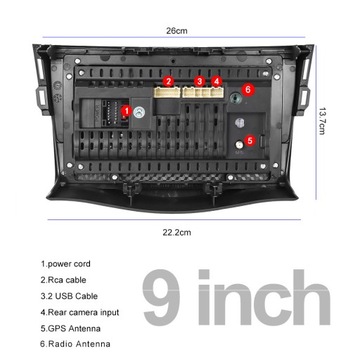 РАДИО GPS ANDROID BT USB TOYOTA RAV4 2006-2012 гг.