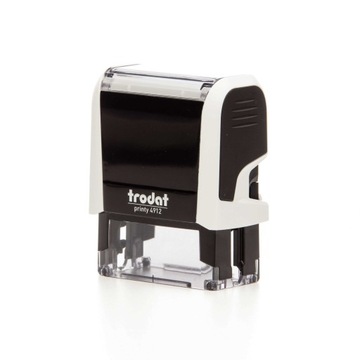TRODAT PRINTY STAMP 4912 БЕЛЫЙ + ДИЗАЙН ЛАСТИКА