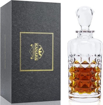 Zestaw karafek do whisky KANARS 765 ml