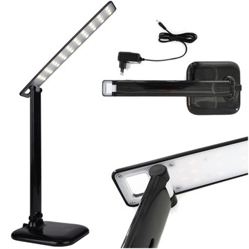 Lampka Biurkowa LED Dotykowa Lampka Szkolna Ledowa
