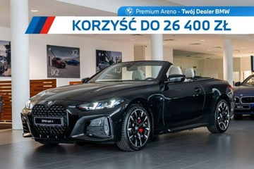 BMW Seria 4 G22-23-26 Cabrio 2.0 430i 245KM 2025 BMW 430 xDrive Convertible - Dostępny od ręki!