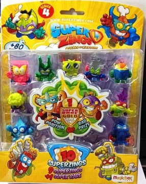 Super Zings Rivals of Kaboom 9 figurek SuperZings + 1 Super Rare