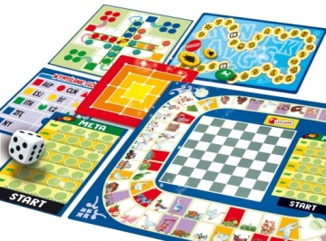 LISCIANI набор из 20 семейных игр.