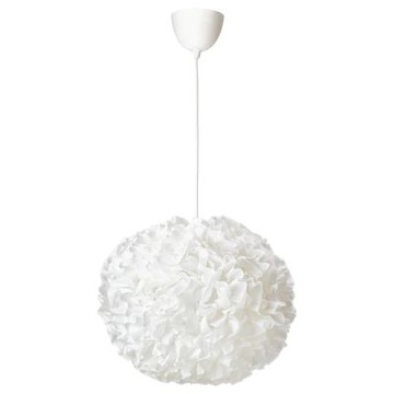 IKEA VINDKAST Lampa wisząca BIAŁA 50 cm