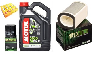 OLEJ MOTUL 5100 FILTRY ŚWIECE YAMAHA FJR1300 13-19