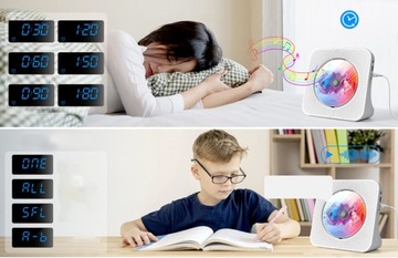 ПОРТАТИВНЫЙ CD-ПЛЕЕР BLUETOOTH ДИНАМИК FM-РАДИО