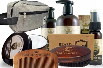 Набор для бороды от My Beard Oil Шампунь-Кондиционер Мужская сумка для бороды