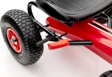 ГОКАРТ С ПЕДАЛЯМИ, НАДУВАННЫЕ КОЛЕСА, ТОРМОЗА