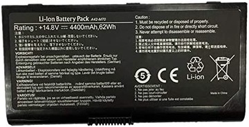 Bateria w laptopie for ASUS A42-M70 G71 G71GX 62Wh/4400mAh