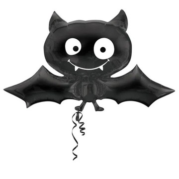 BALON foliowy NIETOPERZ halloween karnawał urodzin