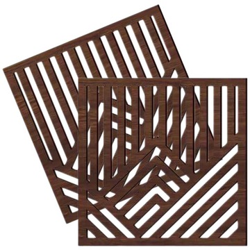 NAKLEJKA ŚCIENNA VINTAGE DECOR TRÓJWYMIAROWA 2