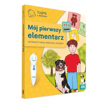 MÓJ PIERWSZY ELEMENTARZ Czytaj z Albikiem - Interaktywna mówiąca książka, A