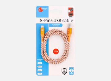 USB — кабель Apple Lightning Sologic 1,5 м