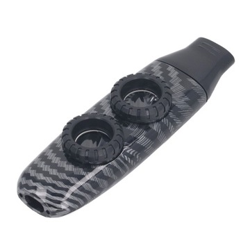 Kazoo Flute Регулируемый музыкальный духовой инструмент с двумя отверстиями и 12 отверстиями