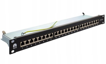 NEKU Patchpanel panel RACK 19'' kat.6a EKRAN FTP