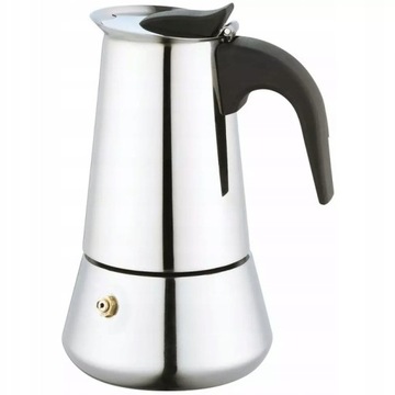 Zaparzacz do kawy Kawiarka espresso stalowy 600ml 12 filiżanek INDUKCJA GAZ