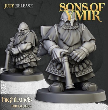 Dwarf Marksmen / Thunderer 5 - Druk 3D
