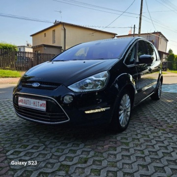 Ford S-Max I Van Facelifting 1.6 EcoBoost 160KM 2013 Ford S-Max Aluminiowe Felgi Czujniki Parkowania Panorama 1.6 Benzyna