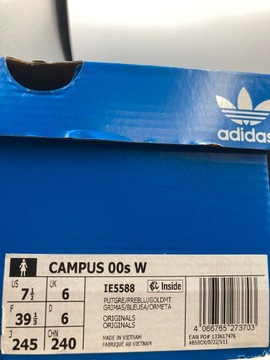 Adidas Campus 00s buty damskie rozmiar 39 1/3