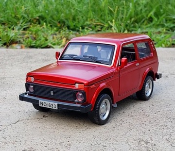 1/32 русская модель автомобиля из сплава LADA NIVA LADA 2106, литые под давлением металлические игрушки