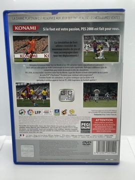 Игра Pro Evolution Soccer 2008 для PS2 (Франция)