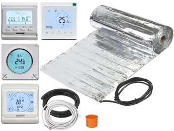 ECO MATA GRZEWCZA pod PANELE 8m2 150W/m2 REGULATOR
