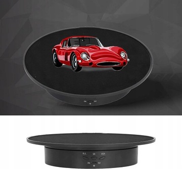 Поворотный стол, электрическая подставка на 360°, бархат