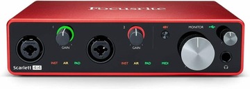 Аудиоинтерфейс Focusrite Scarlett 4i4 3Gen