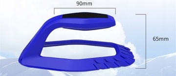 Скребок для стекол автомобиля, снегоочиститель