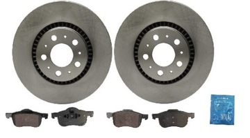 TARCZE + KLOCKI VOLVO S60 S80 V70 II 305MM PRZÓD