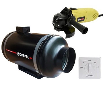 Wentylator TURBO SILENT 150 kanałowy DOSPEL GRATIS