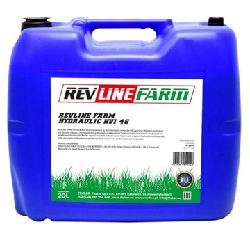 Olej REVLINE FARM HYDRAULIC HVI 46 20L
