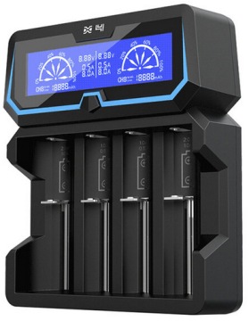 БЫСТРОЕ ЗАРЯДНОЕ УСТРОЙСТВО XTAR X4 Li-ion 18650 20700 21700