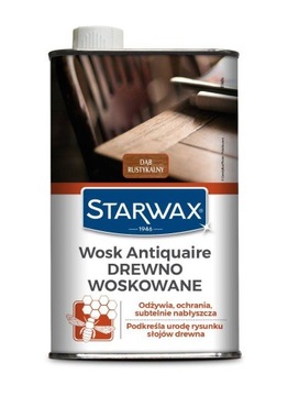 STARWAX WOSK PŁYNNY DĄB RUSTYKALNY 500ML 43099