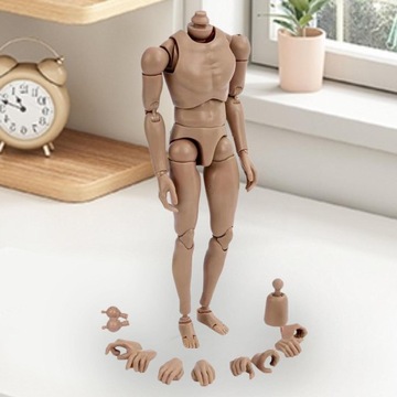 1/6 skala szerokość ramion lalka płci męskiej, figurka lalka zabawki dla